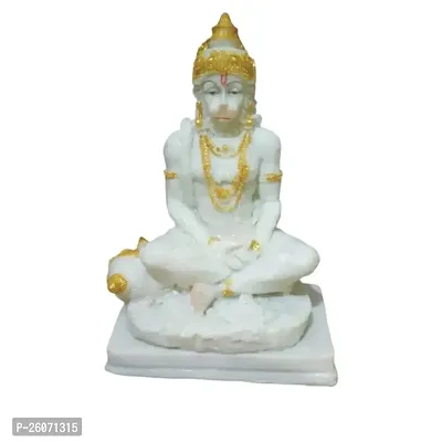 Winsome Collection Hanuman Bajrangbali Murti Idol Statue Decorative Showpiece For Pujaghar Home Office Room Decor