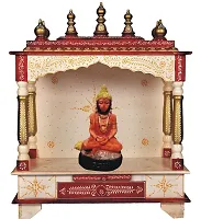 Winsome Collection Hanuman Bajrangbali Murti Idol Statue Decorative Showpiece For Pujaghar Home Office Room Decor-thumb1