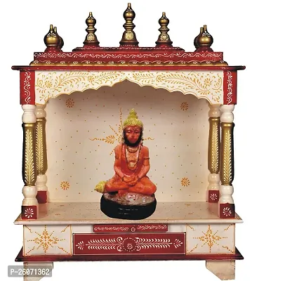 Winsome Collection Hanuman Bajrangbali Murti Idol Statue Decorative Showpiece For Pujaghar Home Office Room Decor-thumb2