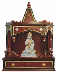 Winsome Collection Hanuman Bajrangbali Murti Idol Statue Decorative Showpiece For Pujaghar Home Office Room Decor-thumb1