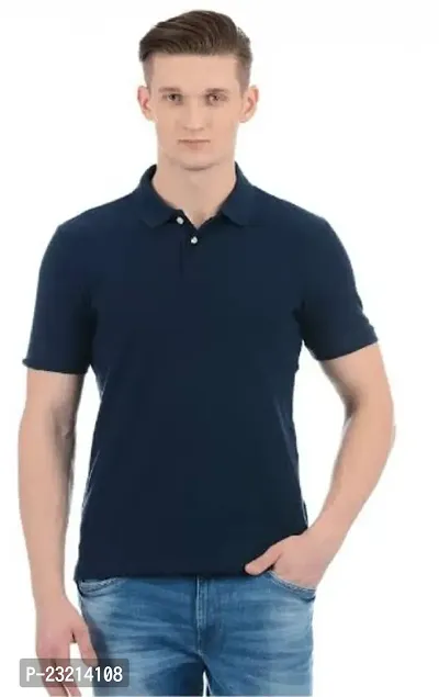 Stylish Fancy Cotton  Polos T-Shirts For Men