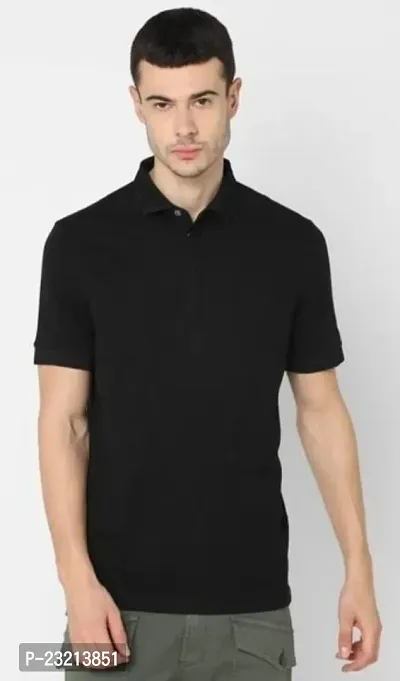 Stylish Fancy Cotton  Polos T-Shirts For Men