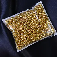 Golden beads of 6mm for jewellry making, Embroidery work, DIY craft / Pack include 1000pcs.-thumb2