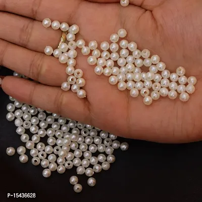 Pearl beads of 5mm for jewellry making, Embroidery work, DIY craft / Pack include 1000pcs.-thumb0