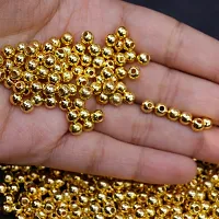 Golden beads of 5mm for jewellry making, Embroidery work, DIY craft / Pack include 1000pcs.-thumb3