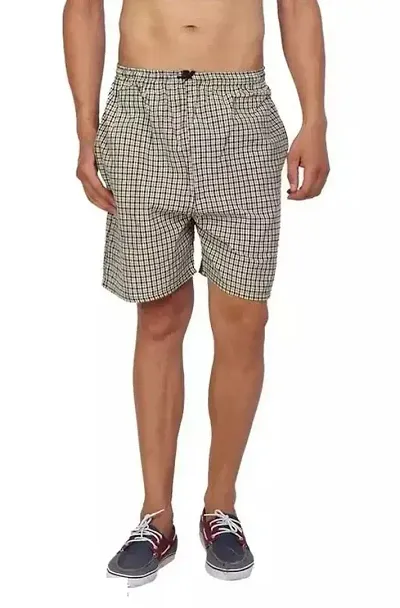 Stylish Checked Boxer For Men