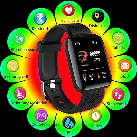 Smart Fitness Band Bracelet Black