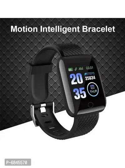 ID 116 Bluetooth Smart Fitness Band Watch with many features