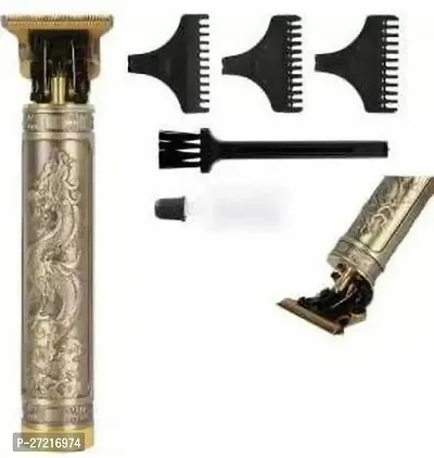 T99 Rechargeable Cordless Electric Blade Beard Trimmer Y88 Trimmer 120 min Runtime 4 Length Settingsnbsp;nbsp;(Gold)