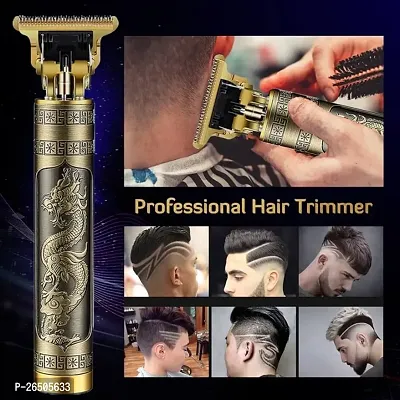 Maxtop Buddha Professional Hair Trimmer-Rechargeable Cordless Electric Hair Clippers Trimmer For Men maxtop goldn-thumb0