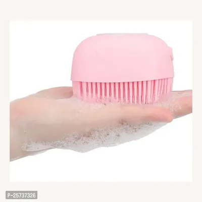 Silicone Soft Bristles Easy Tan Removal Bathing Body Brush