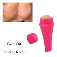 Oil Absorbing Volcanic Face Roller, Portable  Reusable for Instant Results (Multicolor)-thumb3