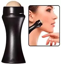 Oil-Absorbing Volcanic Stone Face Roller, Reusable On-the-Go Oil Control Roller, Instant Results Remove Excess Shine-thumb2