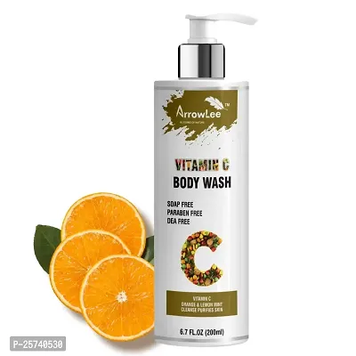 VITAMIN C BODY WASH FOR REMOVE DIRT AND DUST