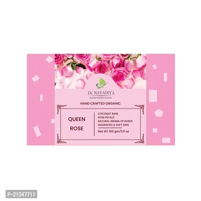 Rose Skin Moisturising  Smooth Skin Bath Soap For All Types of Skin - 12 Soap-thumb0