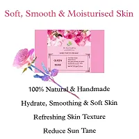 Rose Skin Moisturising  Smooth Skin Bath Soap For All Types of Skin - 12 Soap-thumb1