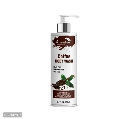 Arrowlee - Premium Quality COFFEE BODY WASH FOR TAN REMOVAL  SOFT SMOOTH SKIN ndash; 200ml
