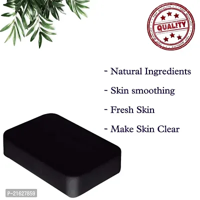 Activated Charcoal Nourishing bathing Soap - Combo pack of  5 (500 gm)-thumb2