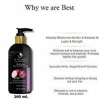 Red Onion Shampoo (300ml.) + Red Onion Hair Growth Oil (100ml.) For Hair Fall Control Combo  (2 Items in the set)-thumb1