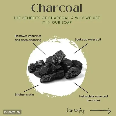 Dr. Navadiya - Charcoal Bathing Soap - 3 soap-thumb3