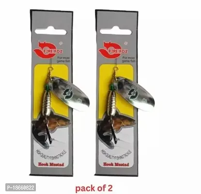 Premium Quality Spoon Spinner Fishing Hooks-thumb0