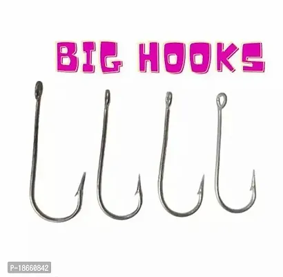 Premium Quality Big Fishing Hook Pack Of 4Pcs-thumb0