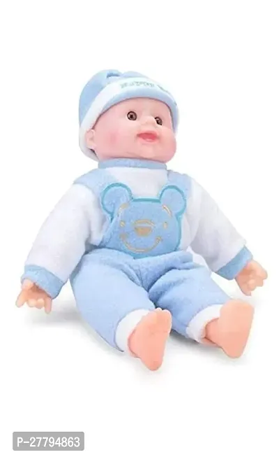 Happy Baby Laughing Musical Boy Doll, Touch Sensors with Sound for Kids-thumb0