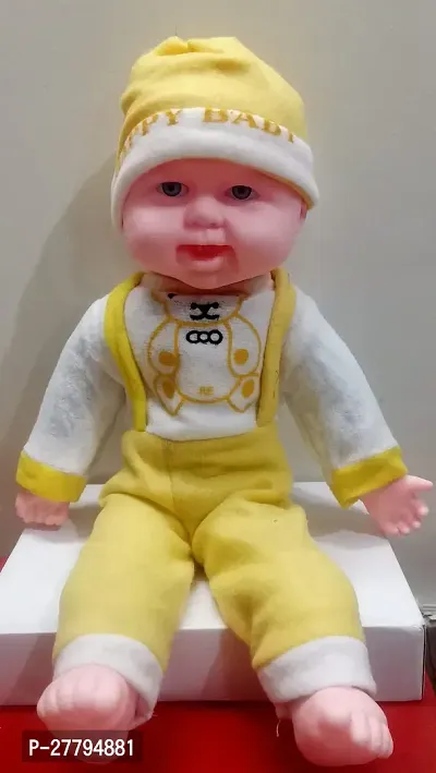 Happy Baby Laughing Musical Boy Doll, Touch Sensors with Sound for Kids