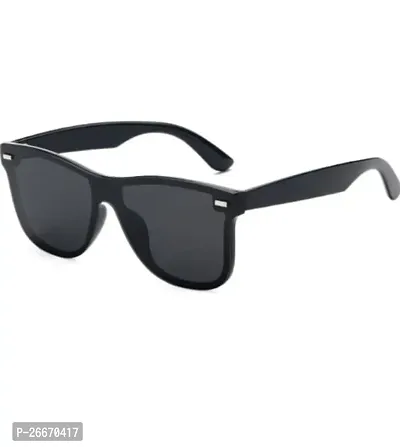 Fabulous Multicoloured Plastic Clubmaster Sunglasses For Men-thumb0