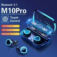 boAt M10 TWS Headphone with 2000mAh Power-Bank Wireless Bluetooth V5.1 Headset Earbuds Airpods Neckband Headset Earbuds Compatible with Lenovo, Apple, Oneplus, Redmi, Mi, Mivi, Dizo, Samsung, Sony, Gi-thumb2