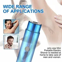 Facial Hair Removal for Women Man Eyebrow Shaper Trimmer Eye Brow Hair Remover Perfect Painless Shaver Device Lady Face Razor Lip,Best Female Mustache Rechargeable Epilator (Rainbow)-thumb2