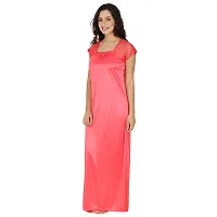 Peach Satin Gowns-thumb1