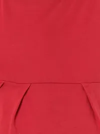 Stylish Maroon Polyester Blend Solid Feeding  Night Dress For Women-thumb3