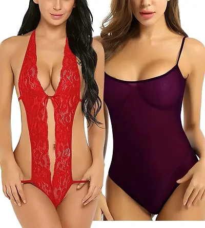 Pack Of 2 Sexy Night Dress/Babydoll Night Dress