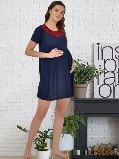Manternity/Nursing/Pregnancy Wear Short Night Dress