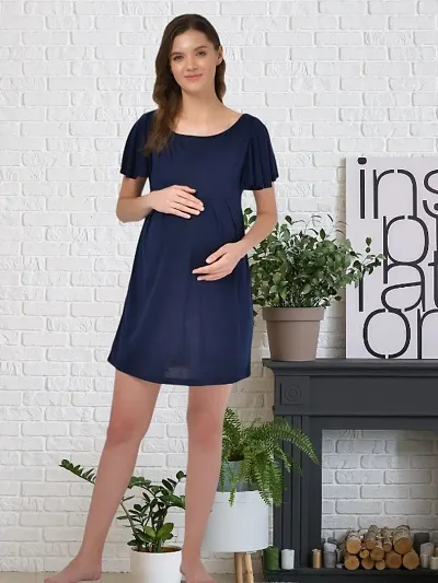 Womens Maternity Long T-shirt/Short Dress