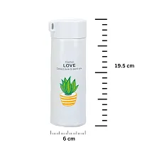 Silicone Plastic Print Water Bottle-thumb1