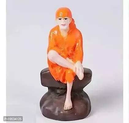 Superior Handcrafted Resin Sai Baba Murti Idol Sculpture Showpiece-thumb0