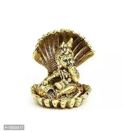 Ladoo Gopal Krishna On Sheshnag Religious Showpiece-thumb0