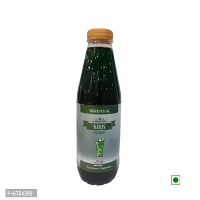 Dindayal Aushadhi -100% Pure Premium Khus Sharbat | Khus Sharbat Syrup - 750 ML-thumb0