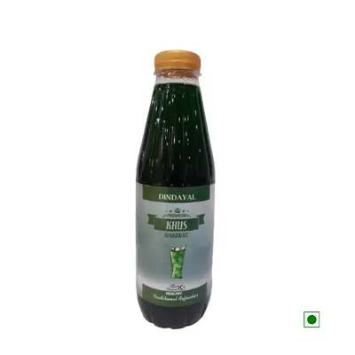 Dindayal Aushadhi -100% Pure Premium Khus Sharbat | Khus Sharbat Syrup - 750 ML