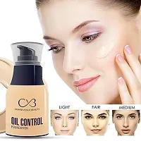 CVB C33 Oil Control Dewy Radiant Foundation For Full Face Coverage Non Acnegenic Shine Control For Oily Skin 01 50G-thumb1