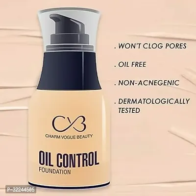 CVB C33 Oil Control Dewy Radiant Foundation For Full Face Coverage Non Acnegenic Shine Control For Oily Skin 01 50G-thumb3