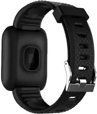 ID116 Plus 2022 Smart Watch for Women,Latest for Android and iOS Phones IP68 Waterproof Activity Tracker with Touch Color Screen Heart Rate Monitor Pedometer Sleep Monitor for Men and Kids Black-thumb2