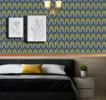 Modern Vinyl Decorative  Wallpaper For Wall Decor (1000 cm x 45 cm)-thumb4