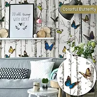 Modern Vinyl Decorative  Wallpaper For Wall Decor (1000 cm x 45 cm)-thumb4