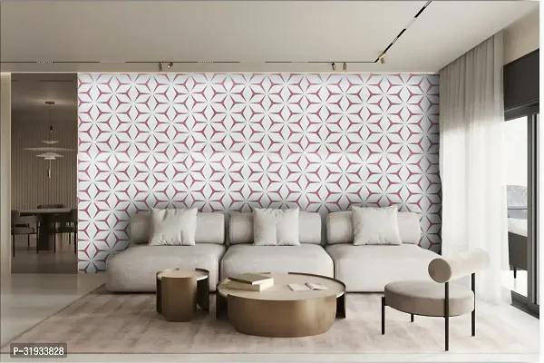 Modern Vinyl Decorative  Wallpaper For Wall Decor (1000 cm x 45 cm)-thumb4