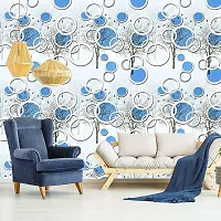 Modern Vinyl Decorative  Wallpaper For Wall Decor (1000 cm x 45 cm)-thumb2