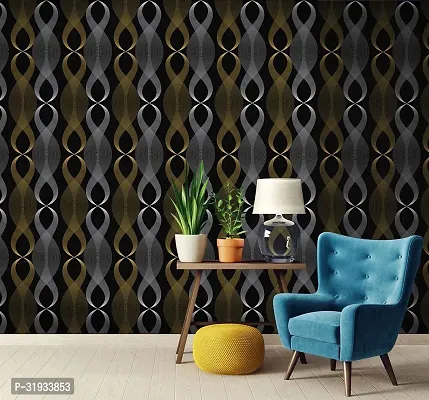 Modern Vinyl Decorative  Wallpaper For Wall Decor (1000 cm x 45 cm)-thumb5