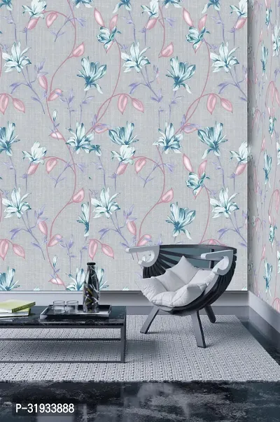 Modern Vinyl Decorative  Wallpaper For Wall Decor (1000 cm x 45 cm)-thumb4